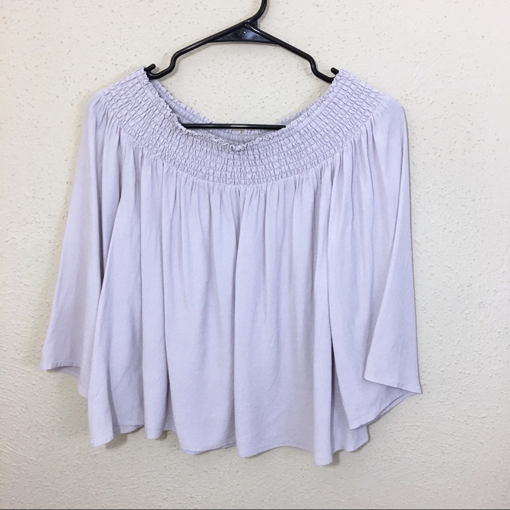 Aritzia Talula Marcilly Off the Shoulder Blouse S
